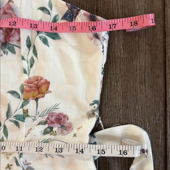 Lulus Sunny Posture Ivory Floral Sleeveless Midi Dress - Picture 11 of 13